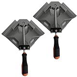 Kit 2 Morsa Angular De Canto 68mm Abraçadeira 90 Graus