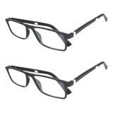 Kit 2 Óculos Armação Leitura Com