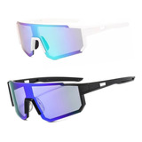 Kit 2 Óculos De Sol Ciclismo Masculino Feminino Beach Tennis