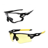 Kit 2 Óculos Esportivo Ciclismo Visão Noturna Transparente