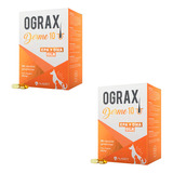 Kit 2 Ograx Derme 10 Suplemento Avert C 30 Cápsulas