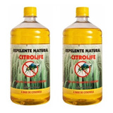 Kit 2 Óleo De Citronela P Tocha Lampião Lamparina Repelente