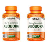 Kit 2 Óleo De Semente De Abóbora Vit E Vit D3 60 Caps