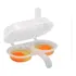 Kit 2 Omeleteira Para Microondas Frita Ovo Sem Óleo Pratico