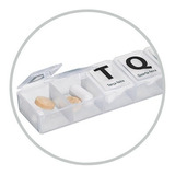 Kit 2 Organizador Comprimidos Porta Remédios