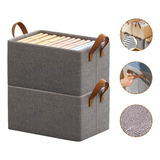 Kit 2 Organizador Guarda Roupa Cesto Multiuso Dobrável Novo