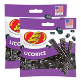Kit 2 Pacotes Jelly Belly Licorice