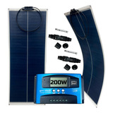 Kit 2 Painel 100w Fotovoltaico Solar