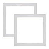 Kit 2 Painel Plafon Led Embutir 25W 24W Quadrado Bivolt Luz Branco Frio 6500k Luminária De Teto