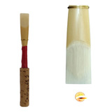 Kit 2 Palhetas Profissional Para Oboé Alemã Ou Americana