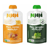 Kit 2 Papinhas Orgânicas Salgadas Papapá Batata Doce 