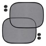 Kit 2 Parasol Uv Cortina Vidro Traseiro Vw Fox 10 11 12
