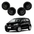 Kit 2 Pares Alto Falante  Up 120w Triaxial Original