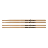 Kit 2 Pares Baqueta Spanking Impact 5a Ponta De Madeira 4155