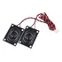 Kit 2 Pares De Alto Faltantes Quadrados 8r 2w Com Conector