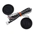 Kit 2 Pares De Alto Faltantes Redondos 4r Com Conector