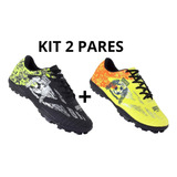 Kit 2 Pares De Chuteira Society Sola Costurada Promoção