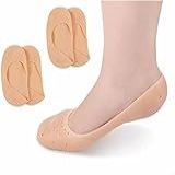 Kit 2 Pares De Meia Palmilha De Silicone Hidratante Protetor Pés Calcanhar Dedos Sapato Conforto Ortopédico Alívio Da Dor Em Gel Hidratante De Silicone Para Proteger Os Pés Amolece As Rachaduras No Calcanhar Hidrata E Reduz Calos Protege Os Calcanhares