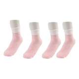 Kit 2 Pares De Meia Térmica Forrada Para O Frio Coloridas