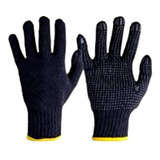 Kit 2 Pares Luva Pano Pigmentada Antiderrapante Preta