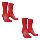 Kit 2 Pares Meia Esportiva Ciclismo Corrida Cano Médio Ert