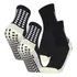 Kit 2 Pares Meia Futebol Antiderrapante Esportiva Cano Alto