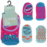 Kit 2 Pares Meia Infantil Lupo