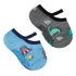 Kit 2 Pares Meia Sapatilha Antiderrapante Bebê Menina Menino