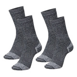 Kit 2 Pares Meia Trekking Caminhada Trilha Coolmax Bota 4025