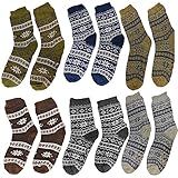 Kit 2 Pares Meias Térmica Masculino Forrada Antiderrapante Pelinho Proteção Frio Inverno Cor Preto Tamanho Unico