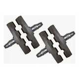 Kit 2 Pares Pastilha Sapata Freio V brake Orbital 70mm Bike