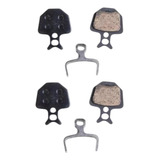 Kit 2 Pares Pastilhas Freio Disco Modelo Peixinho Sypo Bike