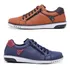 Kit 2 Pares Sapatênis Masculino Fechamento Elastico E Ziper