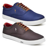 Kit 2 Pares Tenis Masculino Casual Tamanhos Grandes Especial