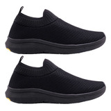 Kit 2 Pares Tênis Meia Gola Alta Masculino Stillus Confort