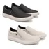 Kit 2 Pares Tênis Slip On Masculino Casual Summer