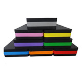 Kit 2 Pças Step plataforma Agachamento Supino 60x28x14cm