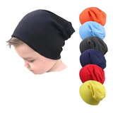 Kit 2 Pcs Beanie Touca Gorro Bebe Infantil Frio Malha Cores