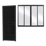 Kit 2 Pçs porta Palheta Ventilada Vitro 4f 120 Alum Preto
