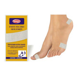 Kit 2 Pct Protetor Adesivo Foot Moleskin Feltro Tam Unico
