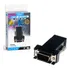 Kit 2 Peças Adaptador Extensor Vga Video Via Cabo Rede Rj45