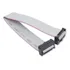 Kit 2 Pecas Cabo Flat 16 Vias Awg 28 Peça 30 Cm Pack
