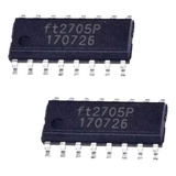Kit 2 Peças Ci Smd Ft2705p Ft2705 Sop 16 Sop16