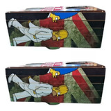 Kit 2 Peças Esteira Sofá Decoração Sala Suporte Porta Copos