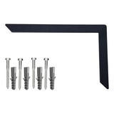 Kit 2 Peças Mão Francesa Cantoneira Reforçada 30 Cm