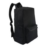 Kit 2 Peças Mochila Viagem Multifuncional Cor Preto Laranja