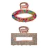 Kit 2 Peças Prendedor Metal Strass Luxo Blogueira Marita 