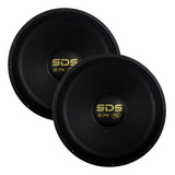 Kit 2 Peças Woofer 18 Pol Eros 1350w Rms Grave E 18 Sds 2 7k