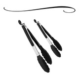 Kit 2 Pegador Grande De Silicone E Aço Inox Cozinha Multiuso