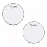 Kit 2 Pele Leitosa Grossa 24 Polegada P Bumbo Surdo Luen